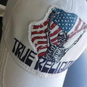 **LASTONE**True Religion White Hat